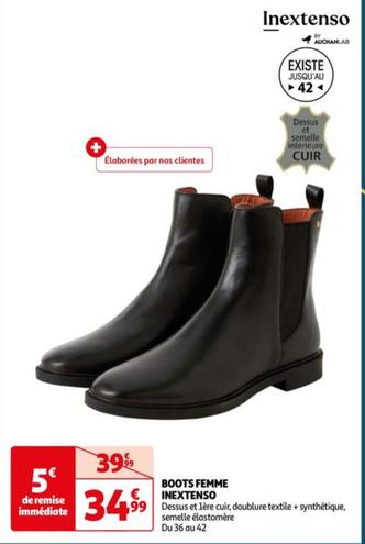 Inextenso - Boots Femme