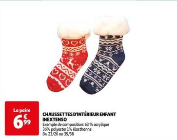 Inextenso - Chaussettes D'intérieur Enfant