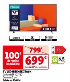 Tv Led 75a6k