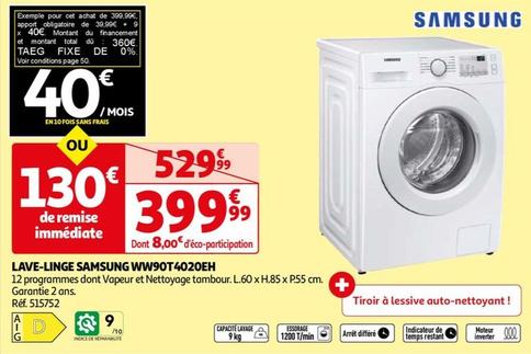 Lave-linge Ww90t4020eh