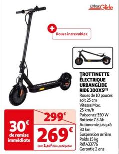 Urban Glide - Trottinette Electrique Ride 100 Xs