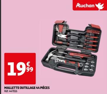 Mallette Outillage 44 Pièces