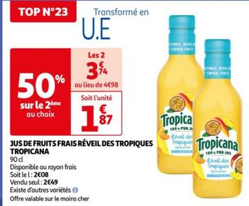 Jus De Fruits Frais Réveil Des Tropiques