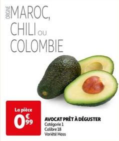 Avocat Pret A Deguster