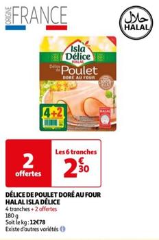 Halal - Delice De Poulet Dore Au For Isla Delice