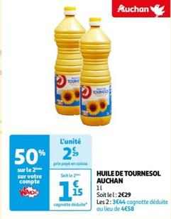 Auchan - Huile De Tournesol