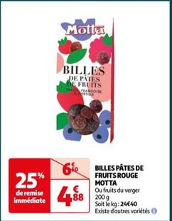 Billes Pâtes De Fruits Rouge