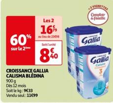 Croissance Gallia Calisma