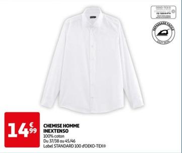 inextenso - chemise homme