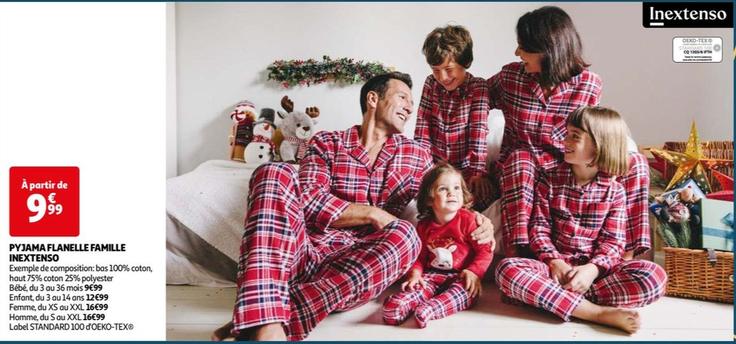 Inextenso - Pyjama Flanelle Famille