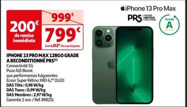 iphone 13 promax 128go grade a reconditionné prs