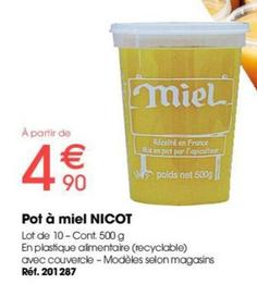 Nicot - Pot À Miel