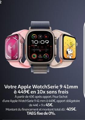 Votre Watch Serie 9 41mm