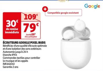 Google - Ecouteurs Pixel Buds