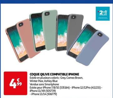 Qilive - Coque Compatible Iphone