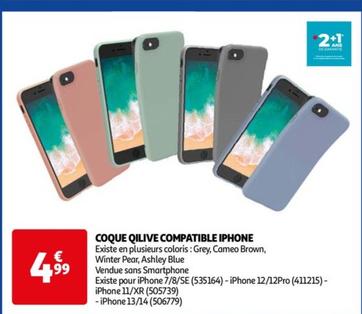 qilive - coque compatible iphone