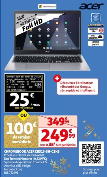 Chromebook Cb315 -3h-c3hs