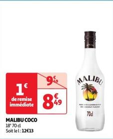 Malibu Coco offre à 8,49€ sur Auchan