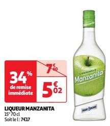 Manzanita - Liqueur offre à 5,02€ sur Auchan