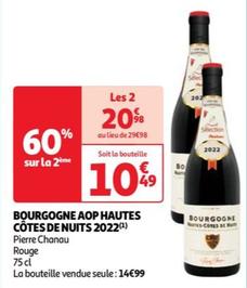 Pierre Chanau - Bourgogne Aop Hautes Côtes De Nuits 2022