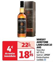 Aerstone - Whisky Land Cask 10 Ans