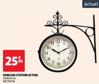 Actuel - Horloge Station