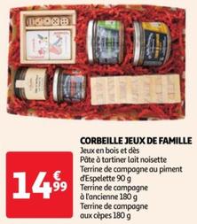 Corbeille Jeux De Famille