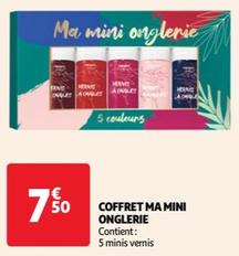 Coffret Ma Mini Onglerie