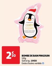 Bombe De Bain Pingouin