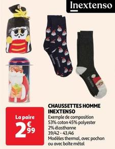 inextenso - chaussettes homme