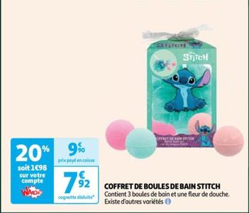 Coffret De Boules De Bain Stitch