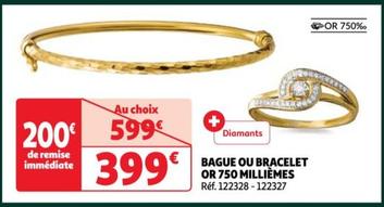 Bague Ou Bracelet Or 750 Millièmes