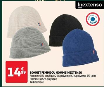 Inextenso - Bonnet Femme Ou Homme