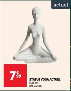 actuel - statue yoga