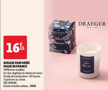 draeger - bougie parfumee made in france