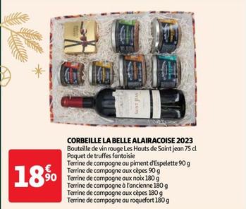 La Belle Alairacoise 2023 - Corbeille