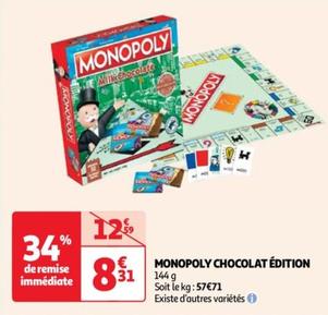 monopoly - chocolat edition