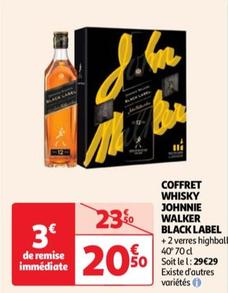 Black Label - Coffret Whisky Johnnie Walker