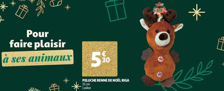 Riga - Peluche Renne De Noël