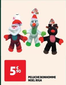 Riga - Peluche Bonhomme Noel