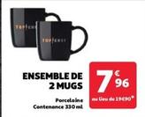 Ensemble De 2 Mugs