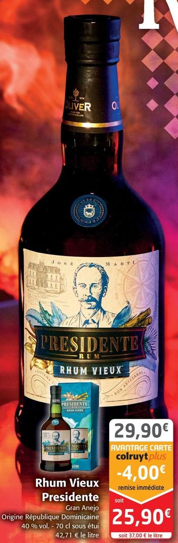 Presidente - Rhum Vieux