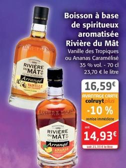 Rivière Du Mât - Boisson À Base De Spiritueux Aromatisée