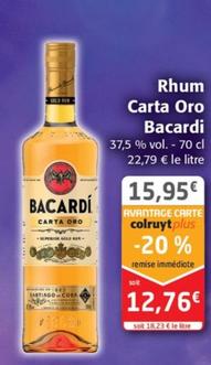 Rhum Carta Oro