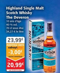 The Deveron - Highland Single Malt Scotch Whisky
