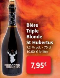 St Hubertus - Bière Triple Blonde