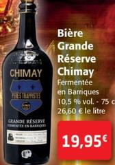 Chimay - Bière Grande Réserve