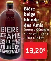 Des Amis - Bière Belge Blonde offre à 13,2€ sur Colruyt
