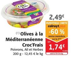 Croc'frais - Olives À La Méditerranéenne