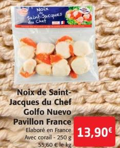 Pavillon France - Noix De Saint- Jacques Du Chef Golfo Nuevo